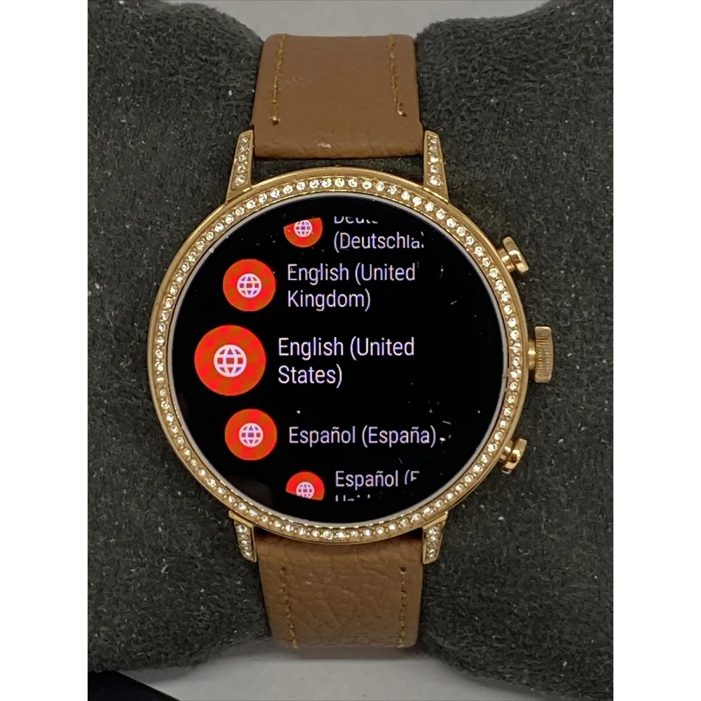 Fossil Gen 4 Authentic Digital Dial Smart Watch Custom Band FTW6011 CO160